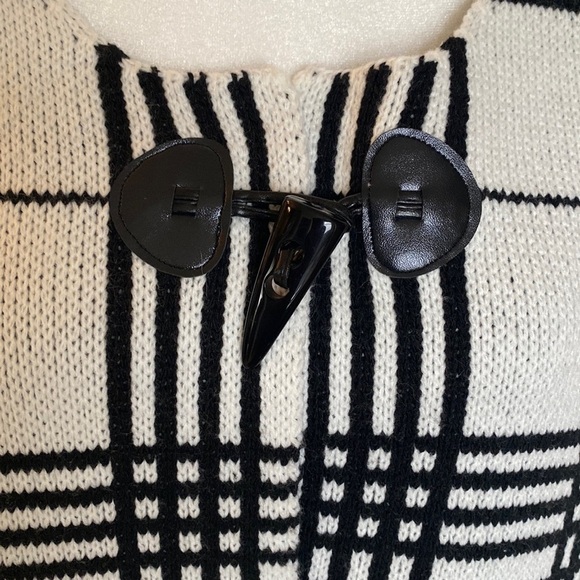 Escio black Ivory Longline cardigan Womens XL sweater open front office career - Picture 4 of 6